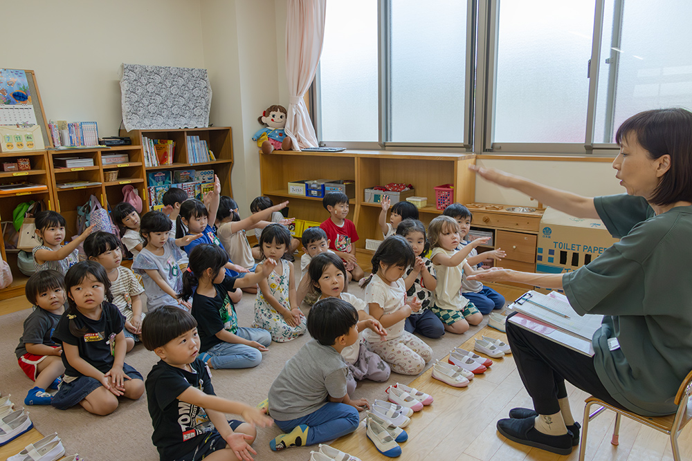 預かり保育の様子