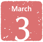 3月